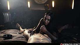 SMOKING FETISH COMPILATION 2025 - sexy babes smoking cigarette POV smoke porn