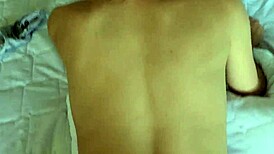 Petite teen pussy slammed hard in hotel with perfect ass covered in sperm