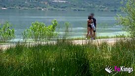 Elena de la Vega picks up guys for outdoor quickies this summer.