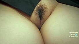 College girl with huge shaved pussy drilled in bedroom