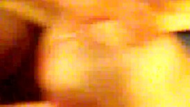 girl bent over getting fucked doggystyle with dick sleeve