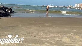 i spotted hot sabrina prezotte at the beach showing off. took her to my place and banged her tight ass in the shower.