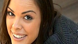 Palatable teen fingers tight pussy with wild abandon. Solo play heats up fast