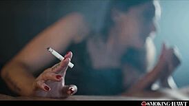 SMOKING FETISH COMPILATION 2025 - sexy babes smoking cigarette POV smoke porn