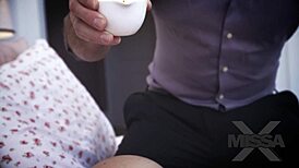 Hey, Check Out Missax Taboo Triangle Ep 2. What’s With This Blindfolded Creampie Action?