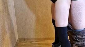 Stranger Intensely Fucks Slim Tanned Girl Next Door With Monster Cock