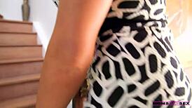 Her Step Brother's Visit Involves Family Bonding