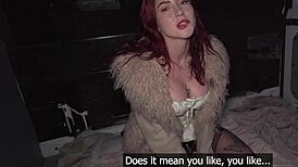 Damn, Latvian redhead Eva Ray locked in chastity for cheating gets rough sex!