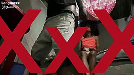 Look at that poor slut in her miniskirt, begging for more with her skinny waist!