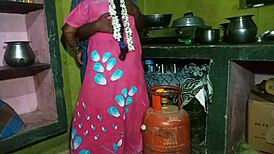 Indian Village Girl Bent Over in Kitchen for Doggystyle Fun! 😍