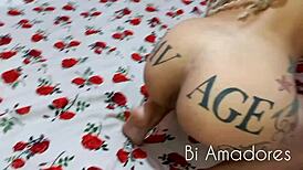 Renata Paixão invites friends for anal ménage action