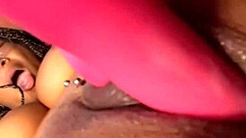 College tires me out so I rub my wet Latina pussy. No boyfriend, just solo close-up action.