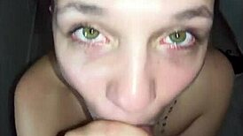 My cousin stayed home and we fucked! I filled her tits with cum.