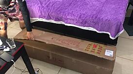 My new girlfriend alice arrives as a sexy real doll sex toy