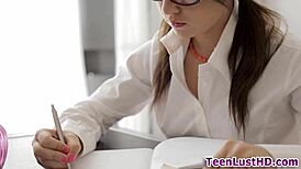 Titfucked Teen Gets Facial