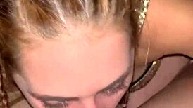 i love that mermaid's sloppy facefuck sucking cum in mouth