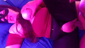 Two lesbian brunettes inspired by office sex for pussy licking in kitchen