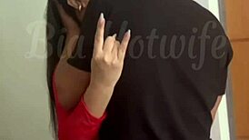 Cuckold Calls Friend To Pound Wife's Ass Hard In Their Bed!