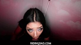 Kat Hunter and Alice Coxxx Threesome with Stepbrother POV