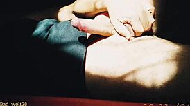 Whoa, sunset handjob with Bad Wolf28 on full display!