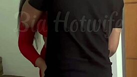 Cuckold Calls Friend To Pound Wife's Ass Hard In Their Bed!