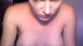 Stunning Shemale with Short Hair Shows Off on Webcam