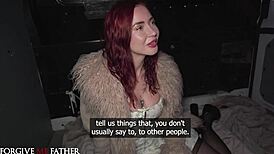 Damn, Latvian redhead Eva Ray locked in chastity for cheating gets rough sex!