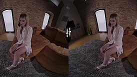 wedding night blowjob in dark vr 😍