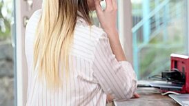 hey rebecca volpetti, ready for some deep anal at the home office?