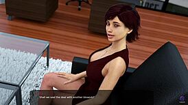 Hot College Professor Strikes A Clever Deal In 3D