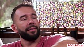 So, wanna see me drill and spill inside my petite lesbian pal?