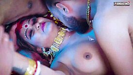 besi indian wife faces first gangbang suhagarat with four husbands