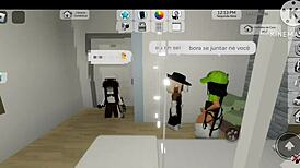 Random Orgy In Roblox Brookhaven With Oral And Cum