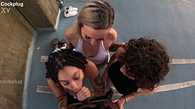 Give me that rooftop blowjob now.