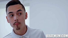 Stepmom's Bold Halloween Seduction