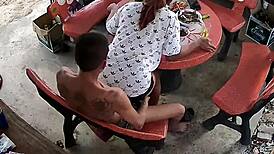 I got secretly filmed by a friend while banging a hot teen. Can’t believe we got caught mid-creampie!