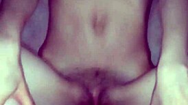 i gave a nice footjob to my submissive whore and she came