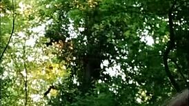 Watch Esclave F La Salope Get Wild in Forest with Dildo!