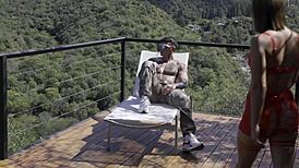 my wife shocks me with hot red lingerie in forest 😍