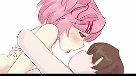 Thick natsuki riding and creampie kissing
