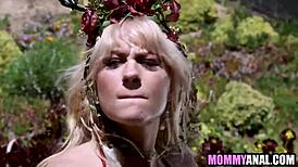 Pagan stepmom gets her ass pounded by masked stepson in wild taboo action. It’s pure chaos!