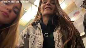 Sniff sweaty asses, pussies, armpits, and socks of three young girls