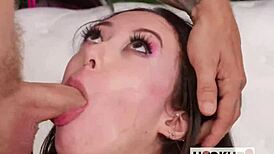 Petite Sage Hunter Feels Intense Addiction to Bryan Gozzling's Hardcore Fucking, Craving Wet Facials and Big Cock
