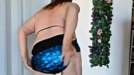 hot granny seduces with epic titfuck action