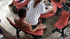 I got secretly filmed by a friend while banging a hot teen. Can’t believe we got caught mid-creampie!