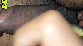 Sexy latina girlfriend gives handjob after blowjob then fucks tight pussy