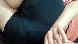 Wow! Massaging My Best Friend in Mini Shorts Turns Wild!