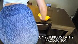 I'm in leggings, ready for cum all over - MysteriousKathy