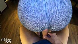 I'm in leggings, ready for cum all over - MysteriousKathy