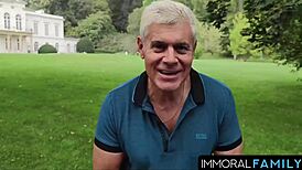 i'm turned on by dan's chubby ass in this passionate homemade group blowjob and cunilingus leading to orgasm